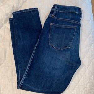 Madewell slim and straight jeans